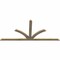 Ekena Millwork Richland Rough Sawn Timber Gable Bracket, Douglas Fir, 96"W x 44"H x 2"D x 4"F, 11/12 Pitch GBW096X44X0204RIC00RDF - alternate 4